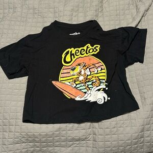 cheetos cropped tshirt